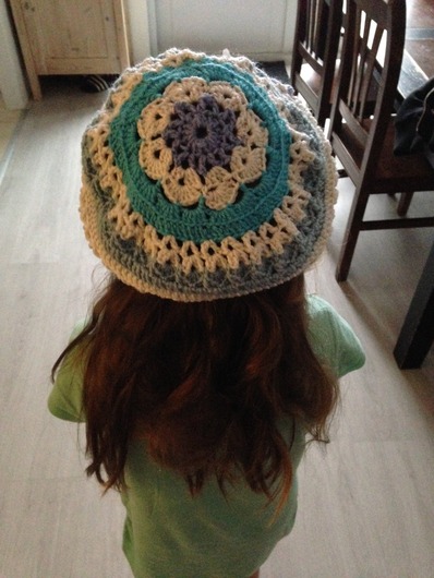 Gratis haakpatronen 8: Haakpatroon Kinder baret