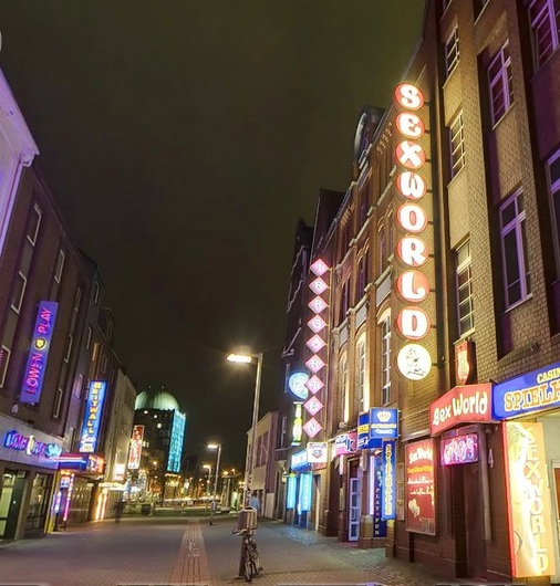 Rosse buurt en prostitutie in Hannover (Steintor, Ludwigstrasse, braunstrasse, tippelzones