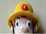 Gratis haakpatronen 3: Haakpatroon Brandweerman Sam