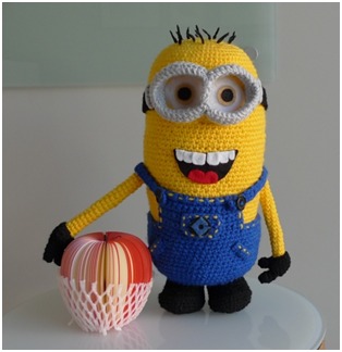 Gratis haakpatronen 5: Haakpatroon minion uit de fim verschrikkelijke ikke