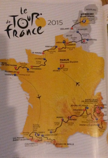 Tour de France 2015 etappe schema. Parcours etappe 1 Utrecht Nederland – Utrecht Nederland. Parcours, tijdsschema, Etappeschema en beste plekken om live te kijken