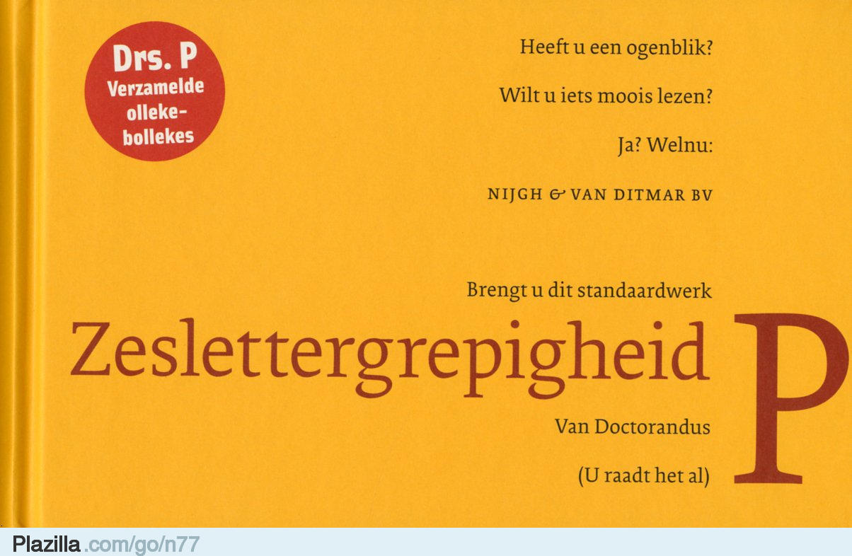 Drs. P, een Nederlands icoon van Zwitserse origine