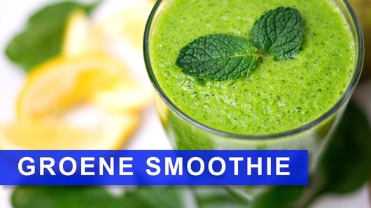 Gezond lekker en eenvoudig te maken groene smoothies