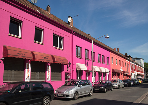 Rosse buurt en prostitutie in Hannover (Steintor, Ludwigstrasse, braunstrasse, tippelzones